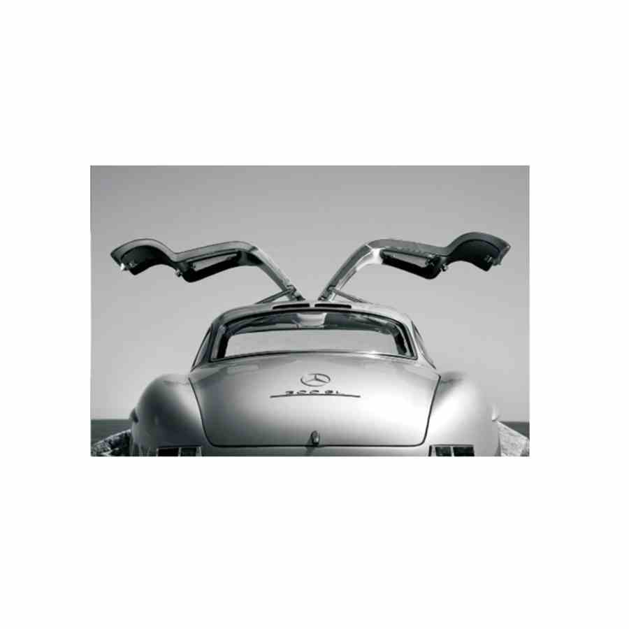Bilde av Glass picture mercedes