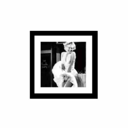 Bilde av Glass picture w/frame Marilyn Monroe no.2