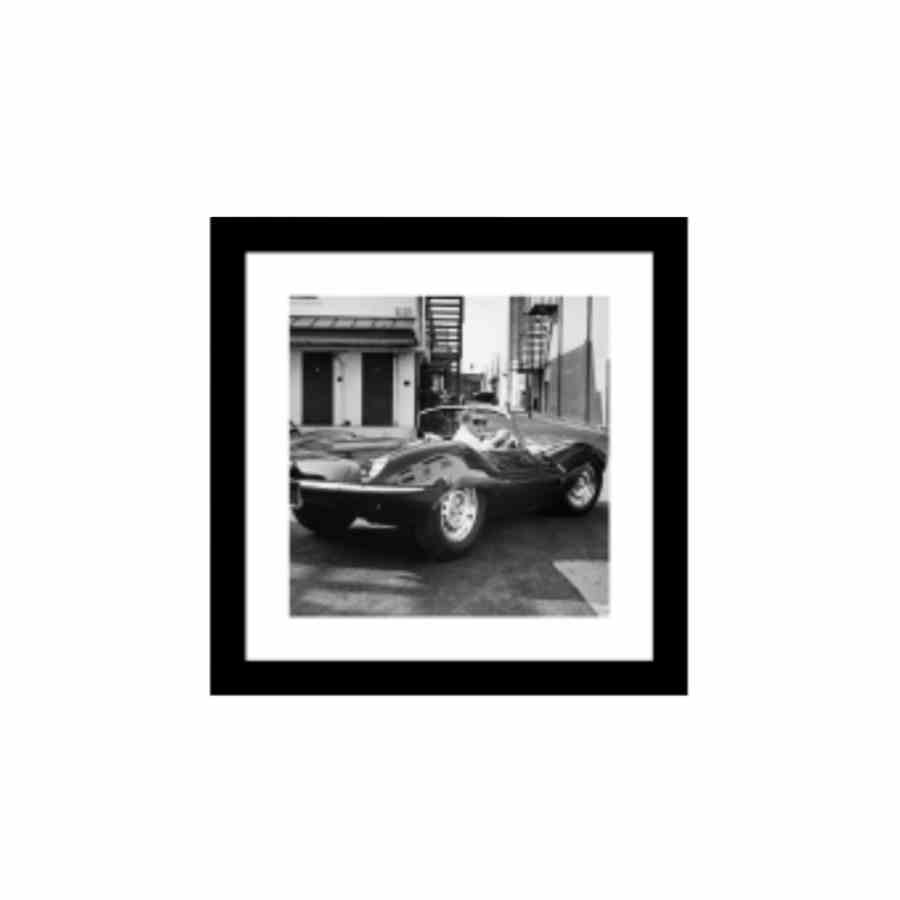 Bilde av Glass picture w/frame Steve Mcqueen no.2