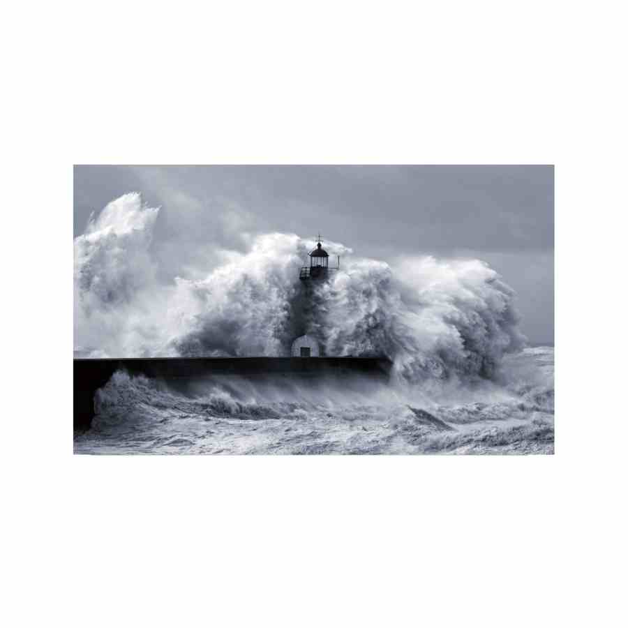 Bilde av Glass picture lighthouse