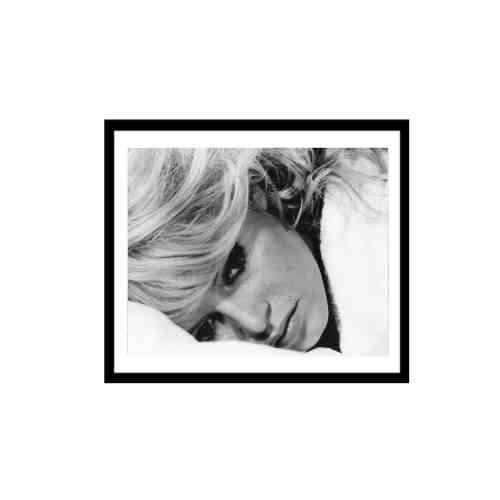 Bilde av Glass picture w/frame Brigitte Bardot 1961
