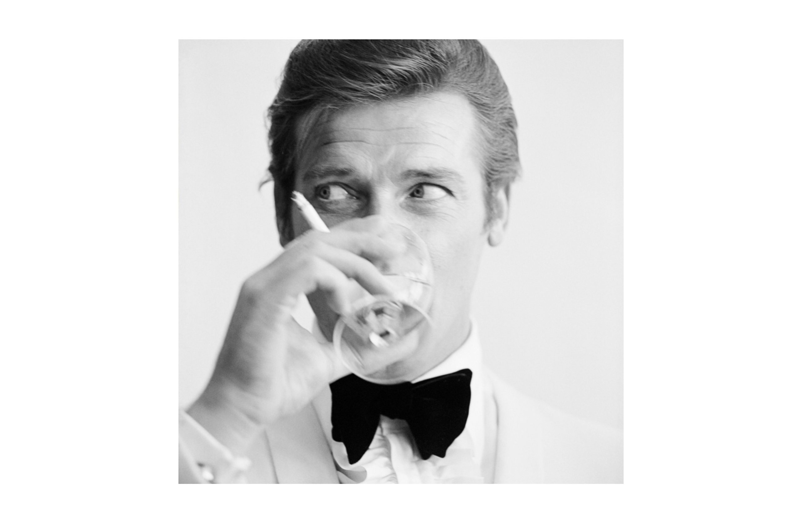 Bilde av Glass picture Roger Moore