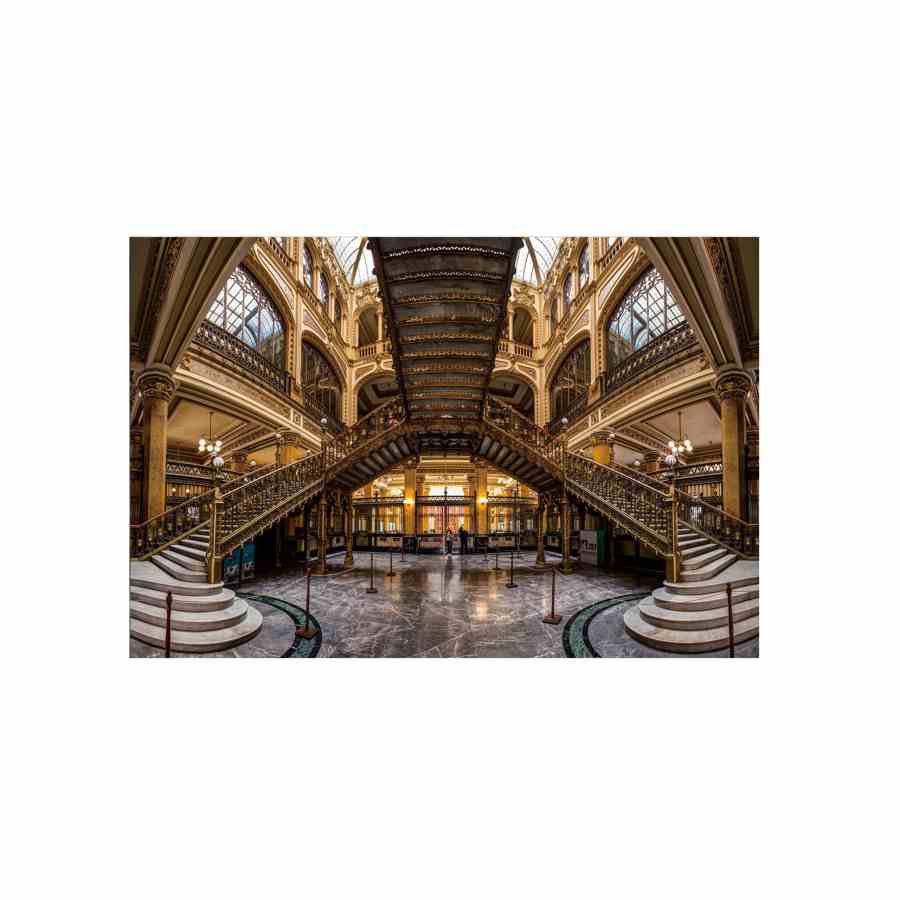 Bilde av Glass picture stair hall 120cm x 160cm