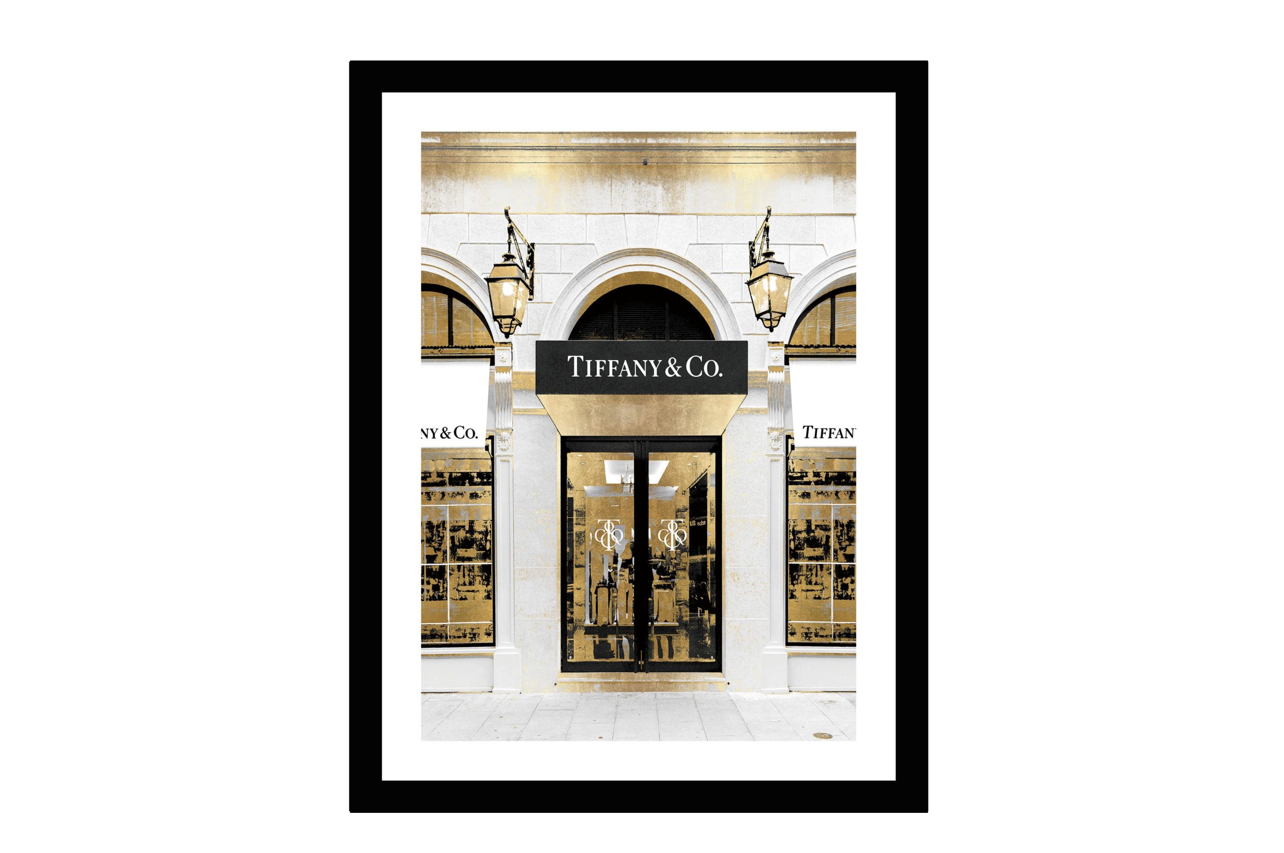 Bilde av Glass picture w/frame Tiffany & Co