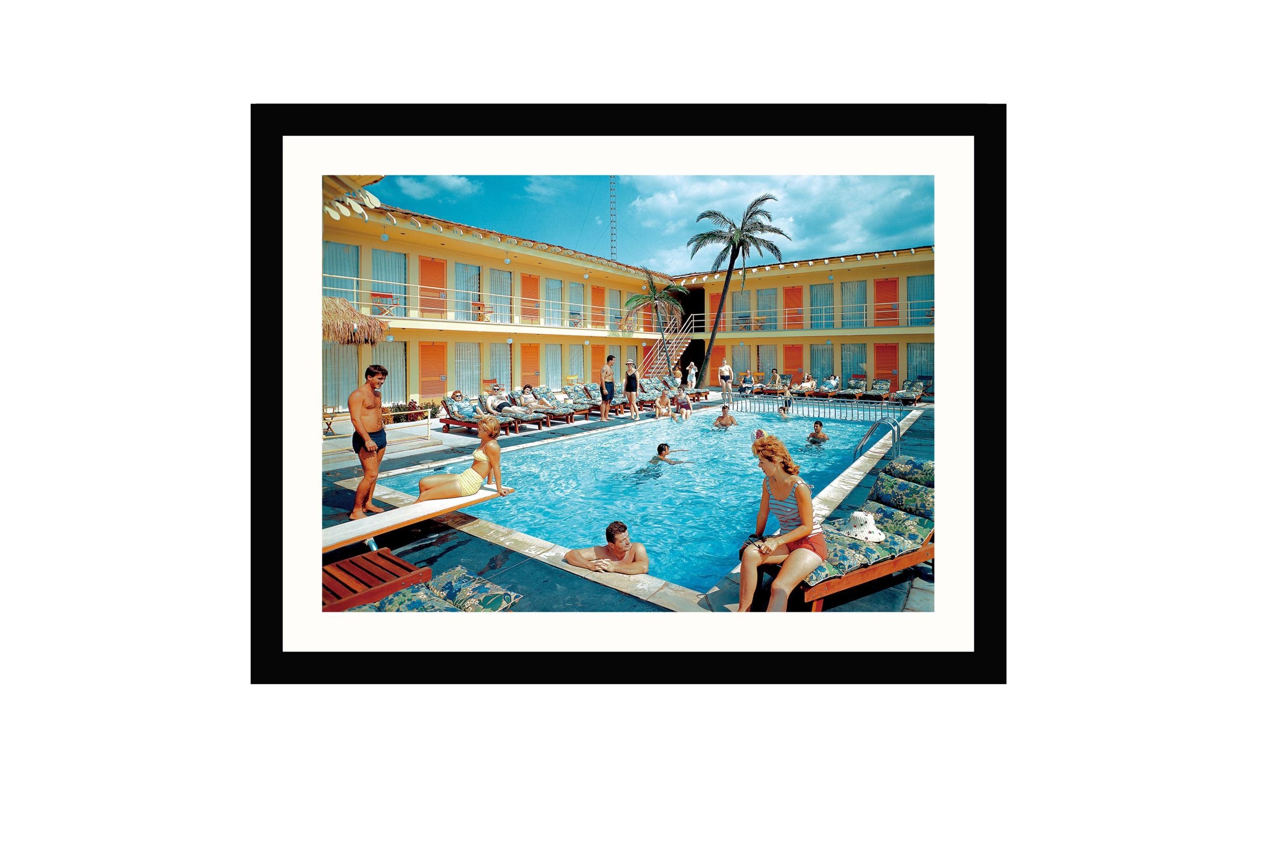 Bilde av Glass picture motell pool
