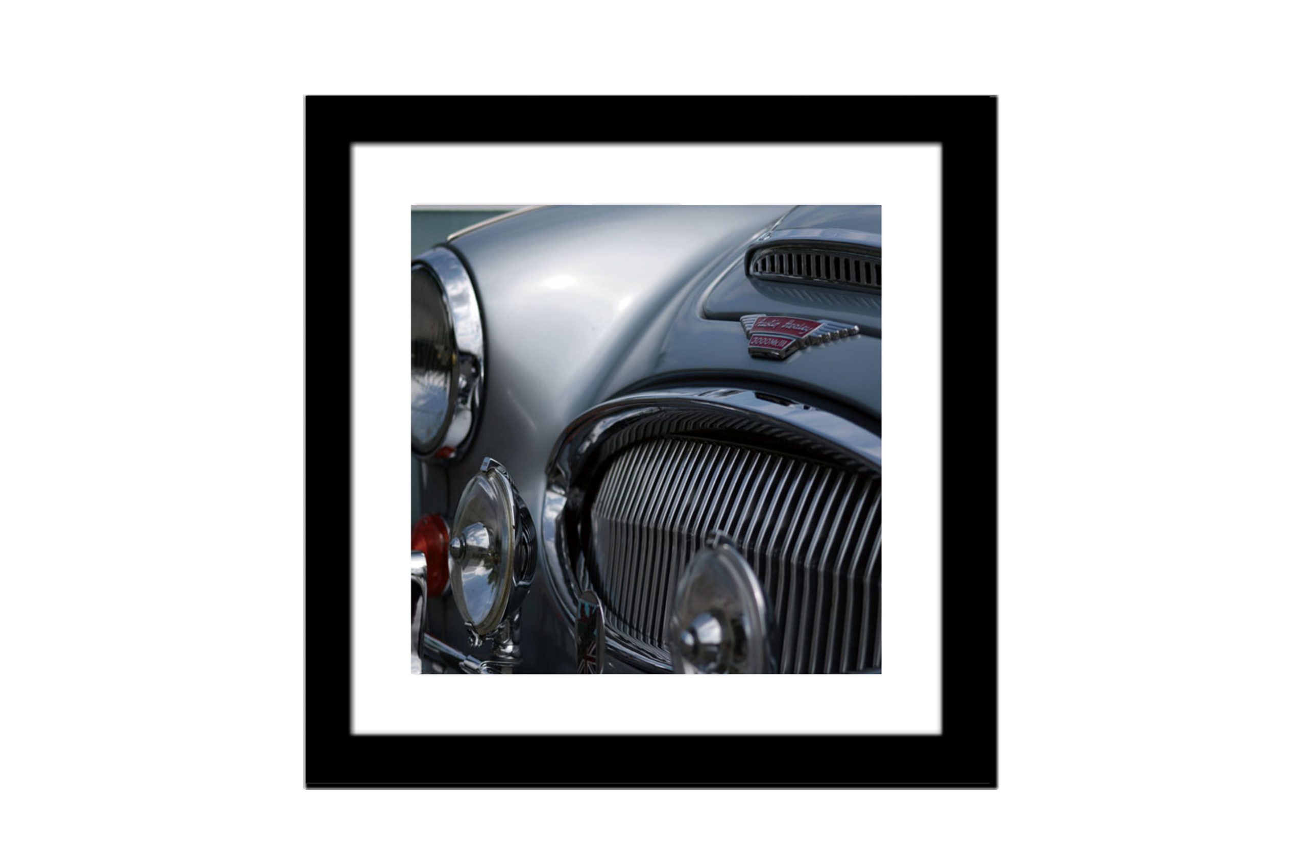 Bilde av Glass picture w/frame Austin-Healey