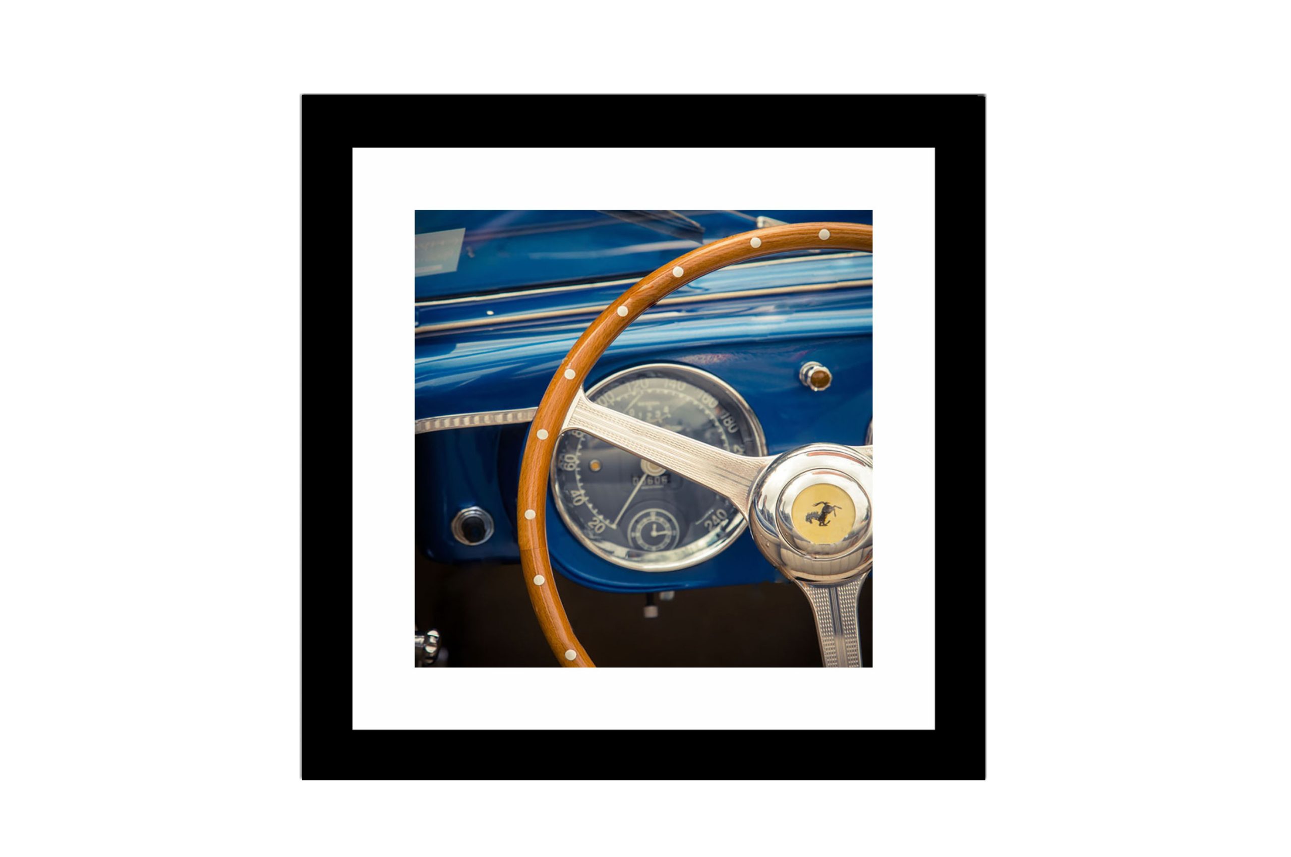 Bilde av Glass picture w/frame Ferrari 250