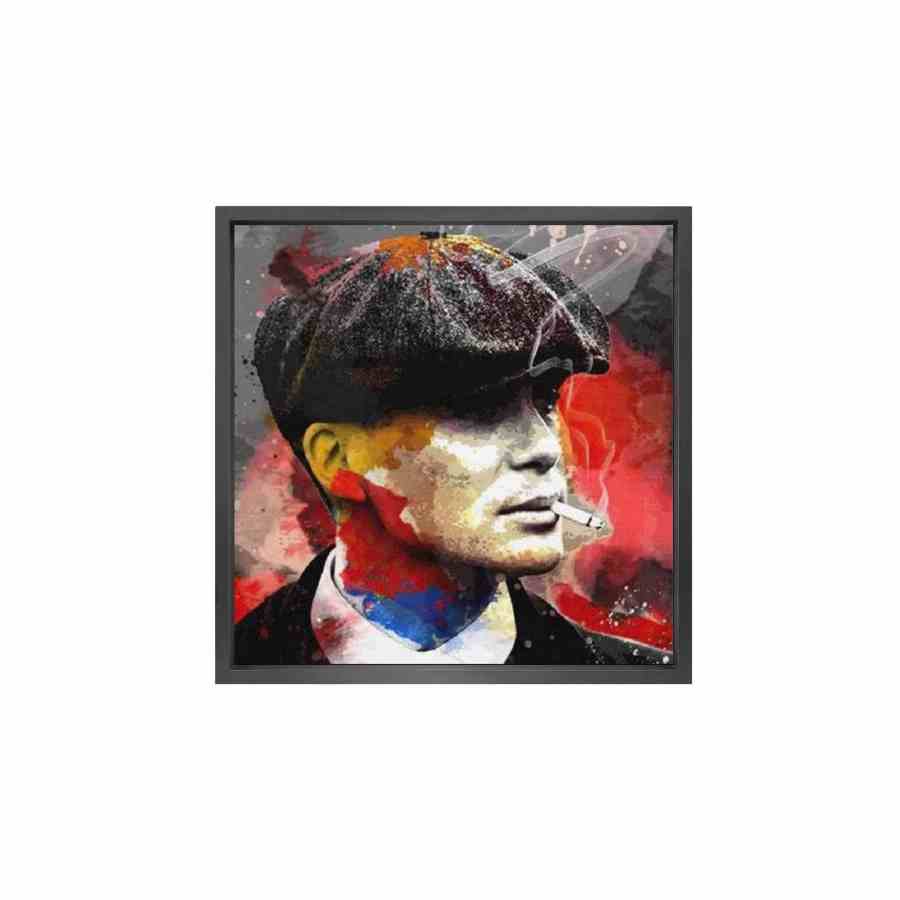 Bilde av Canvas 5cm black frame Peaky Blinders Thomas Shelby