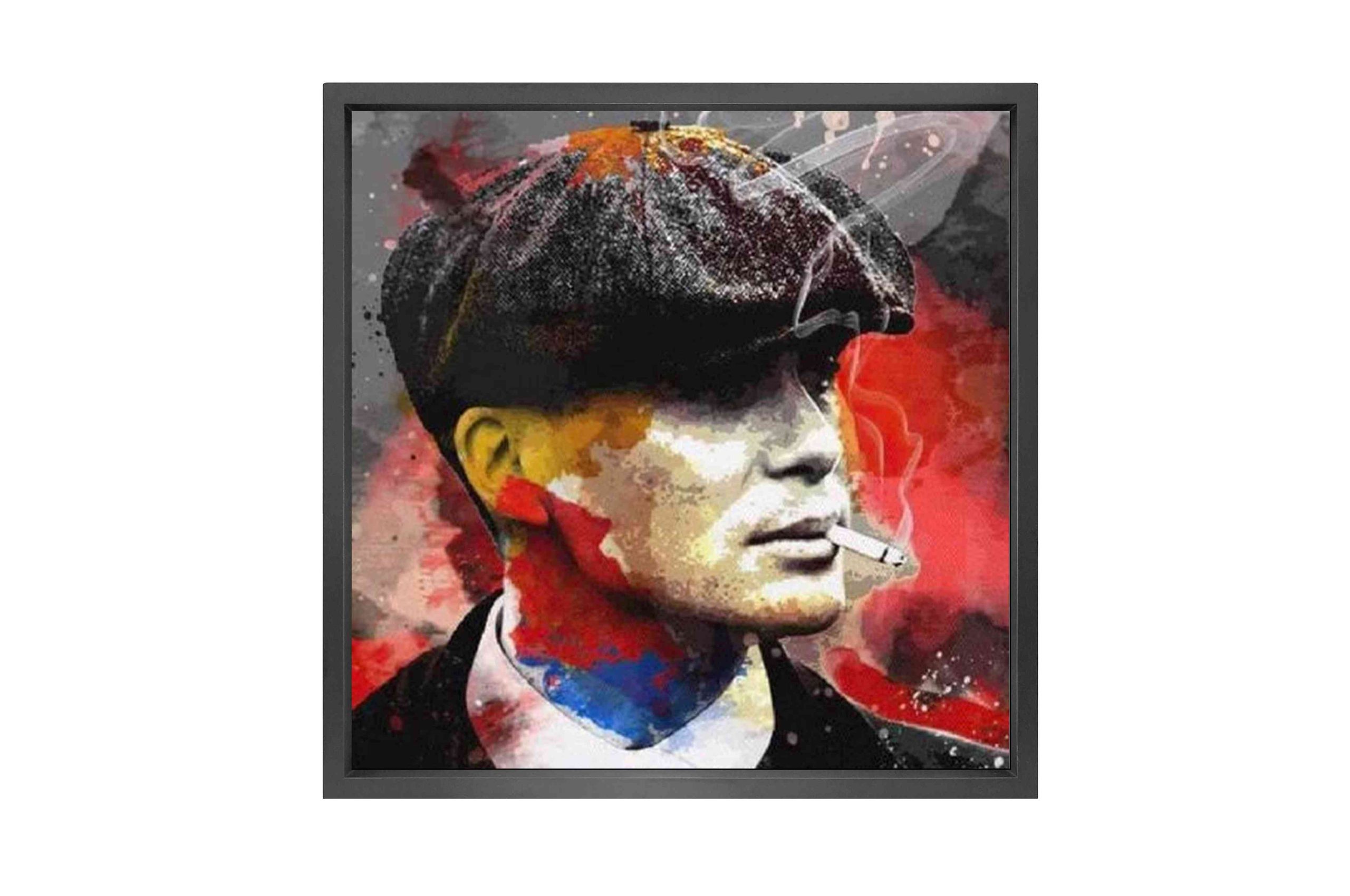 Bilde av Canvas 5cm black frame Peaky Blinders Thomas Shelby