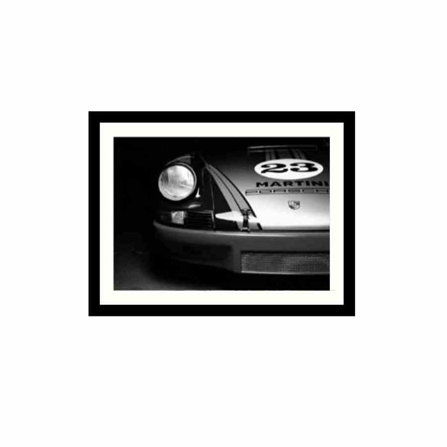 Bilde av Glass picture w/frame Porsche racing