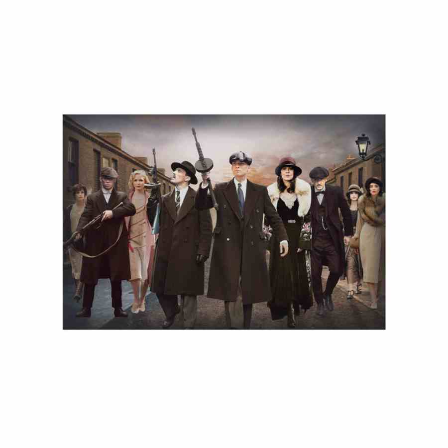 Bilde av Glass picture Peaky Blinders