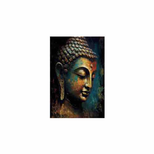 Bilde av Glass picture buddha II