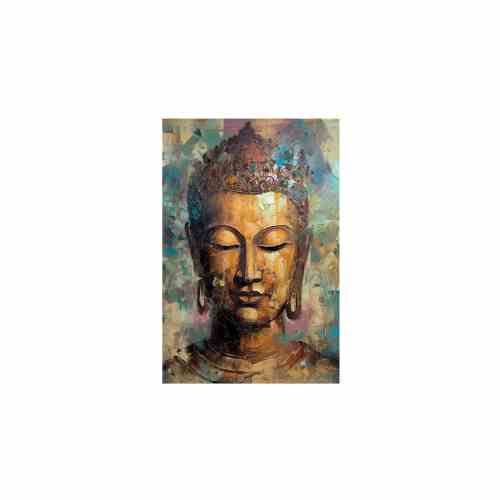 Bilde av Glass picture buddha I -