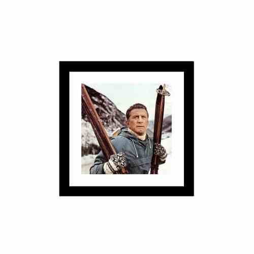 Bilde av Glass picture w/frame Heroes Tel. Kirk Douglas