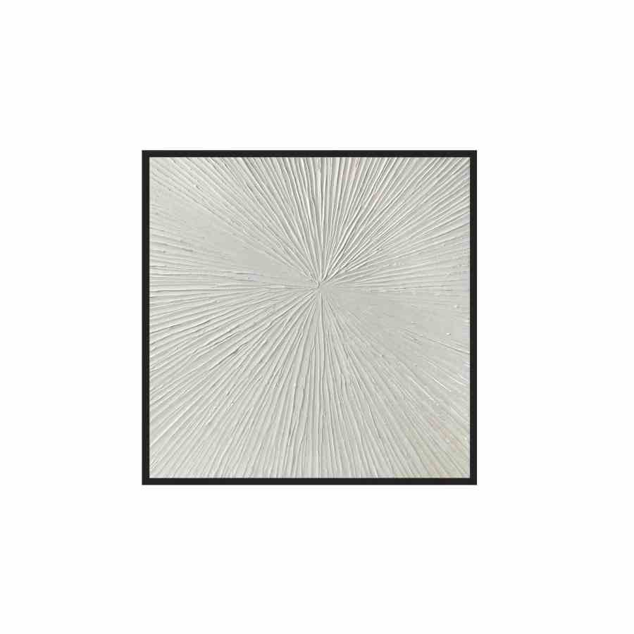 Bilde av Hand painted art with frame FILIGREE