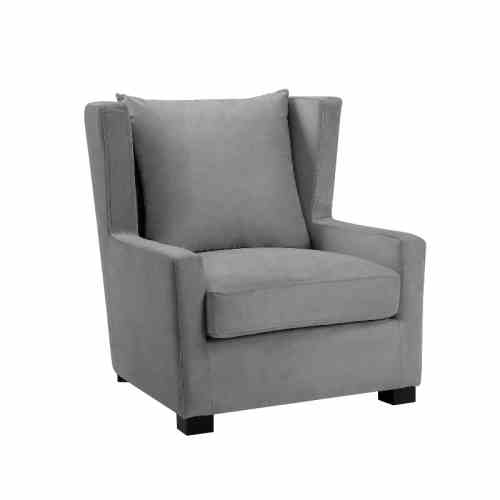 Bilde av Kingston halvrund Velour Dark grey