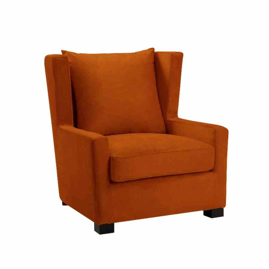 Bilde av Kingston halvrund Velour Orange