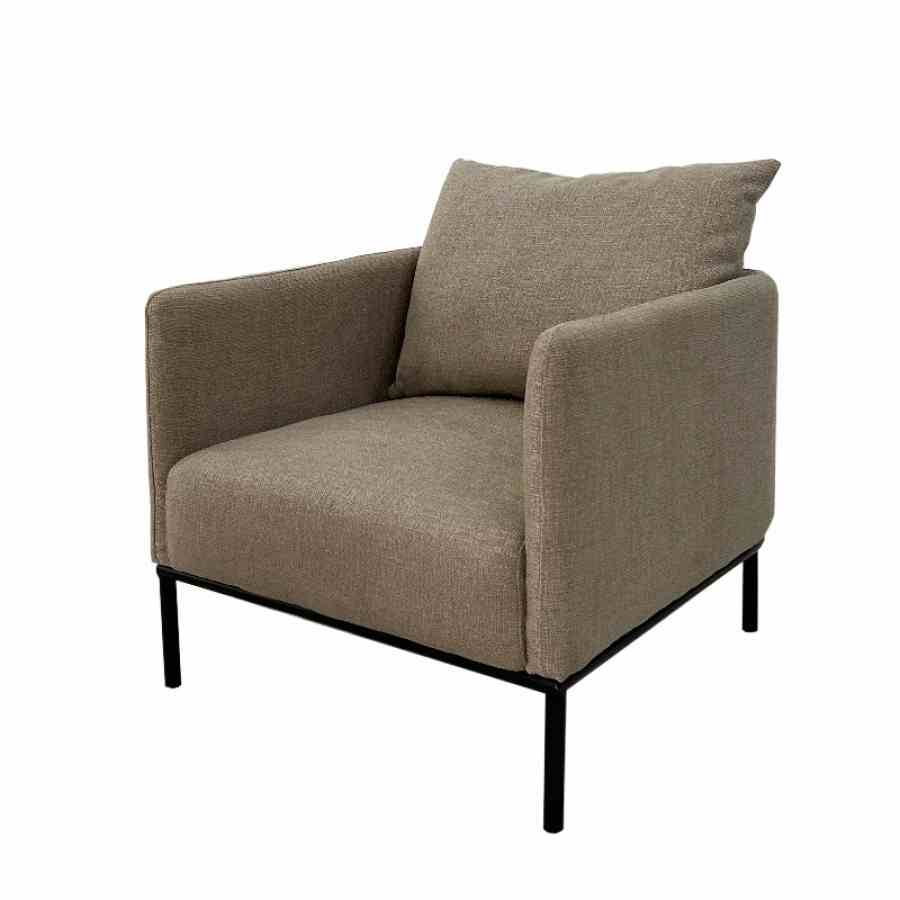 Bilde av Rockefeller halvrund Breezer Taupe