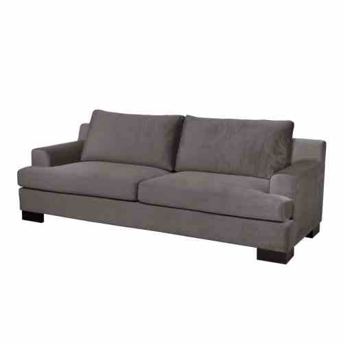 Bilde av Miami Velvet Dark Grey m pute