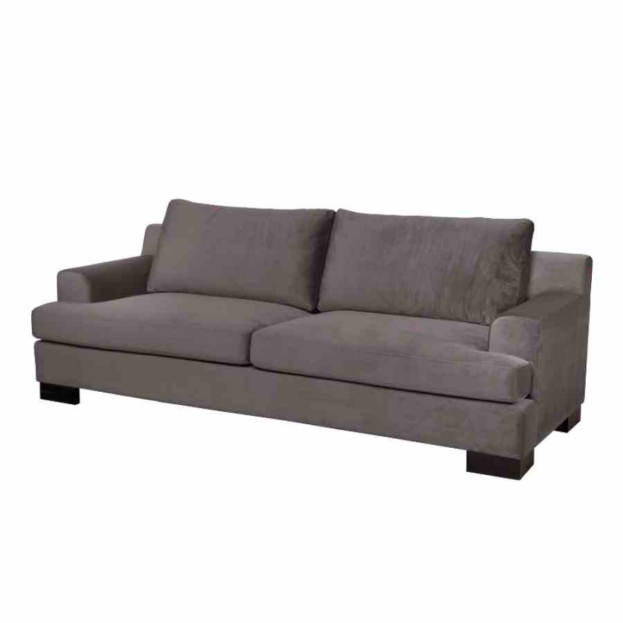 Bilde av Miami Velvet Dark Grey m pute