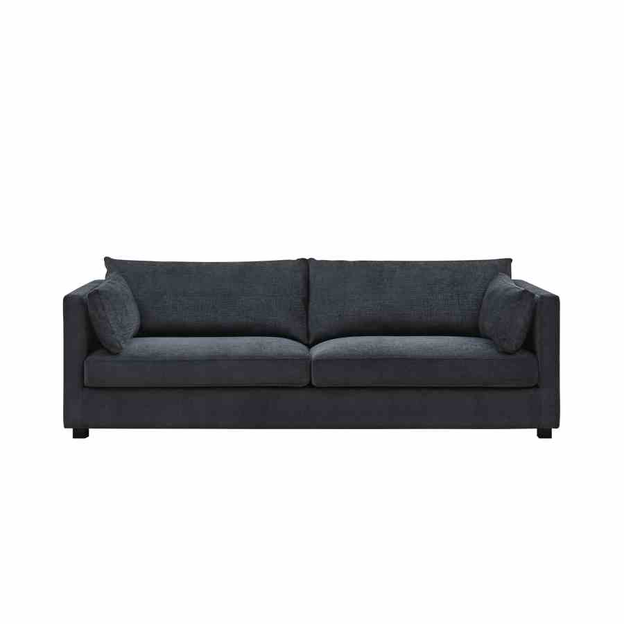 Bilde av Lugano Chenille Black inkl pute