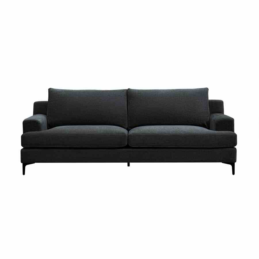 Bilde av Maddox stoff Chenille Black m pute