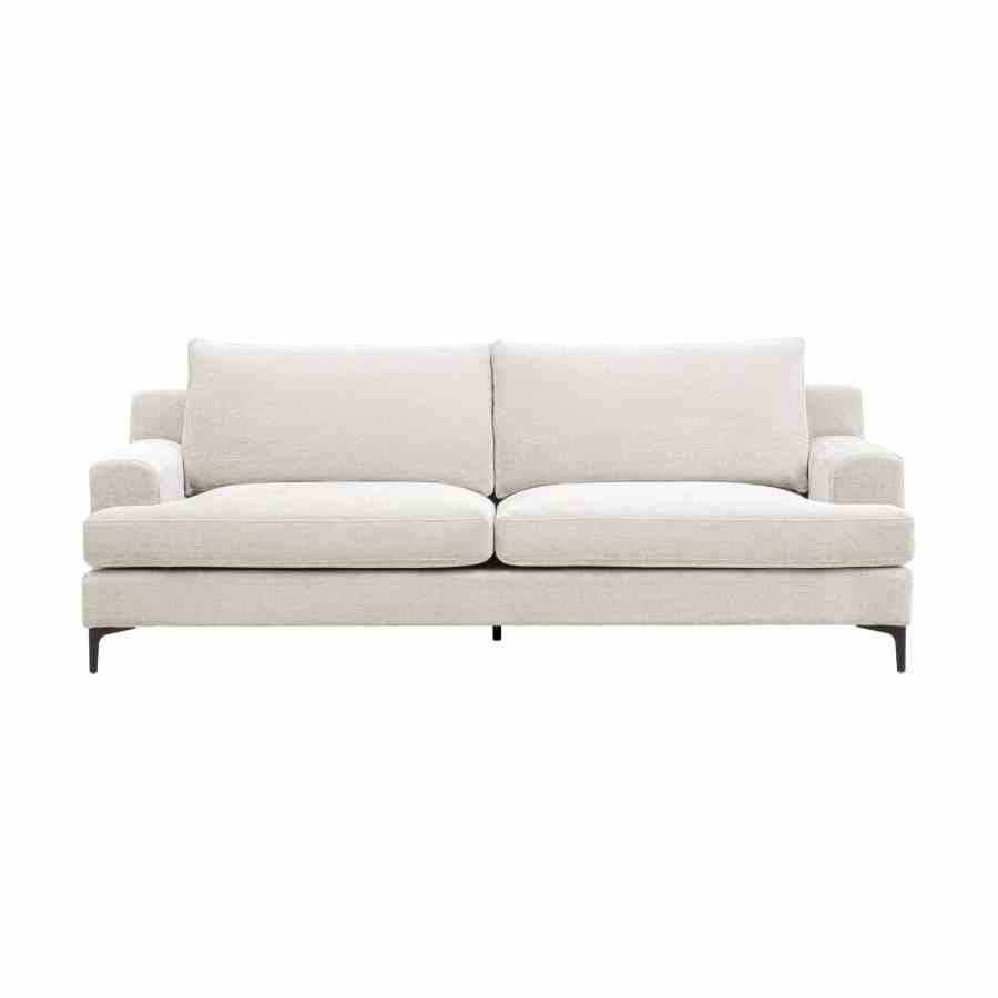 Bilde av Maddox stoff Chenille Ivory m pute