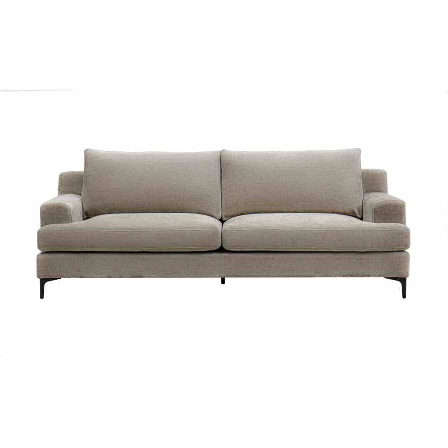 Bilde av Maddox stoff Chenille Beige m pute