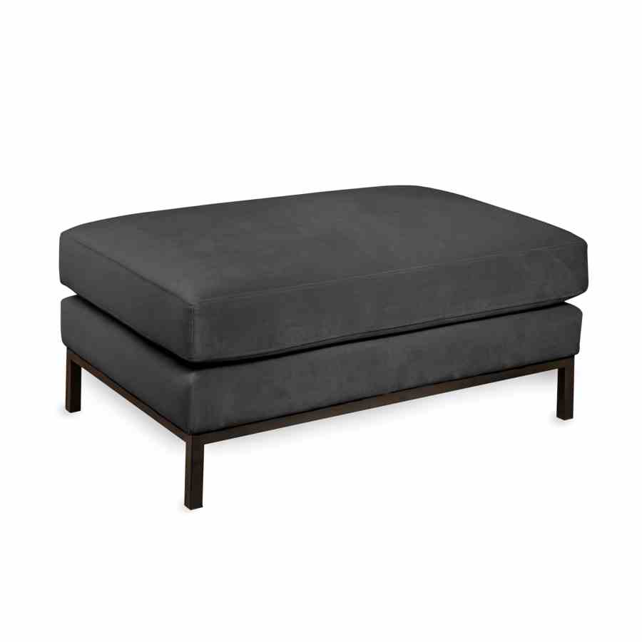 Bilde av Eton velour dark grey m/metall ramme