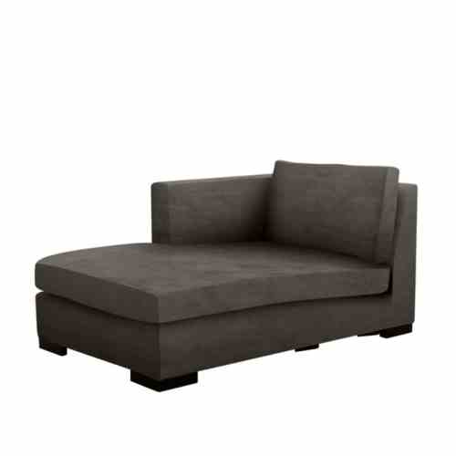 Bilde av Modul chaise lounge left Velour Mole
