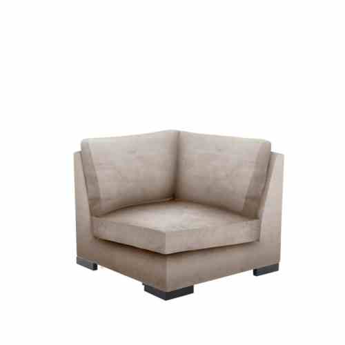Bilde av Modul hjørne Velor Beige