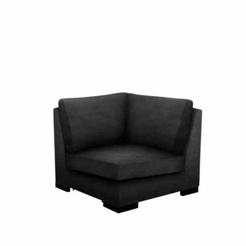 Bilde av Modul hjørne Velor Black