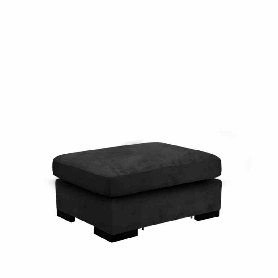 Bilde av Modul  pall/skammel Velour Black