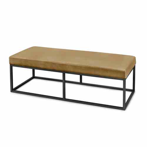 Bilde av Jackson Sort metall / velour Caramel