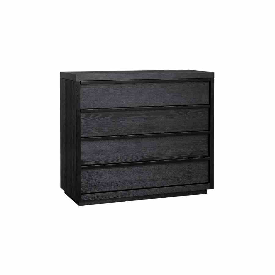 Bilde av Kommode Fremont Black grov eikefiner