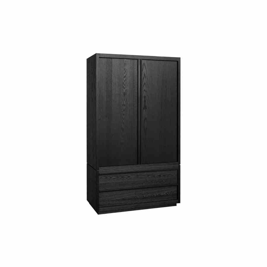 Bilde av Garderobeskap Fremont Black groveikefiner