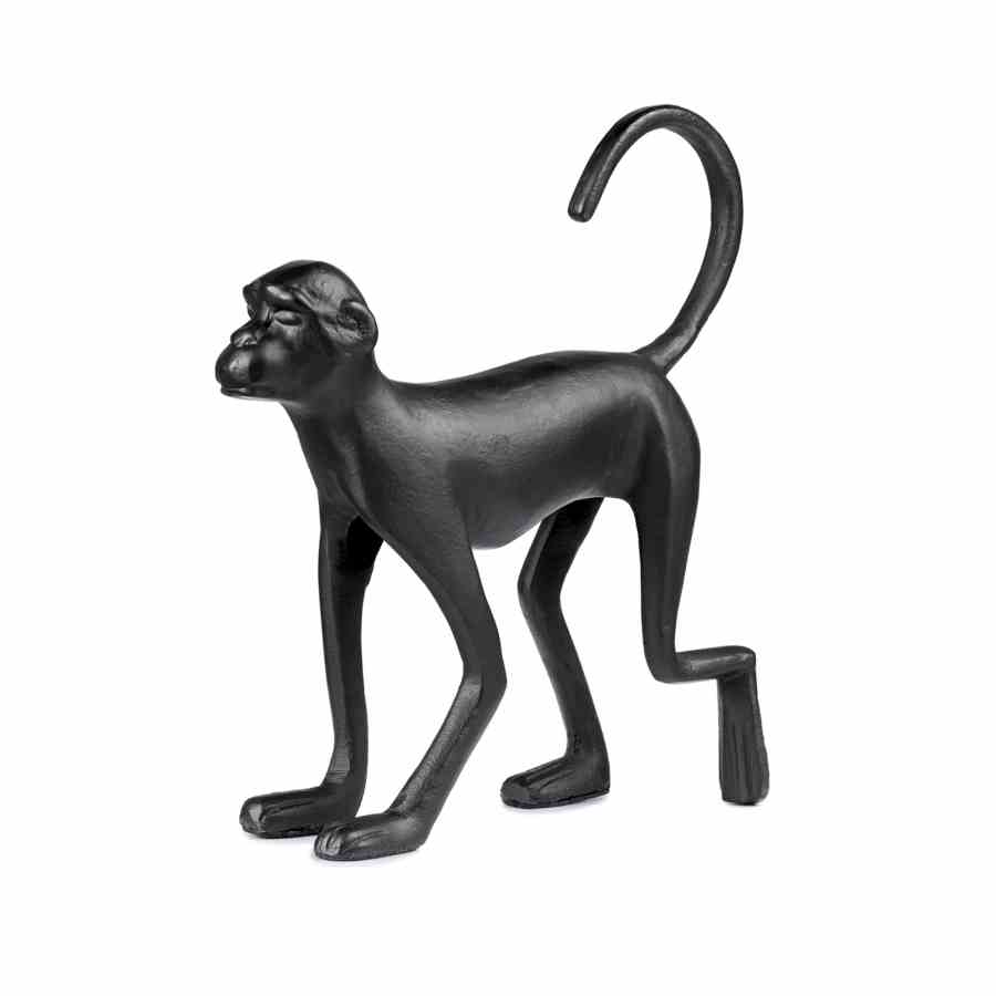 Bilde av DEKO monkey stor Black