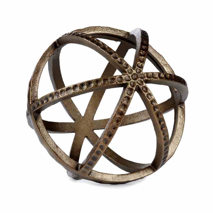Bilde av DEKO ball metall stor Bronze
