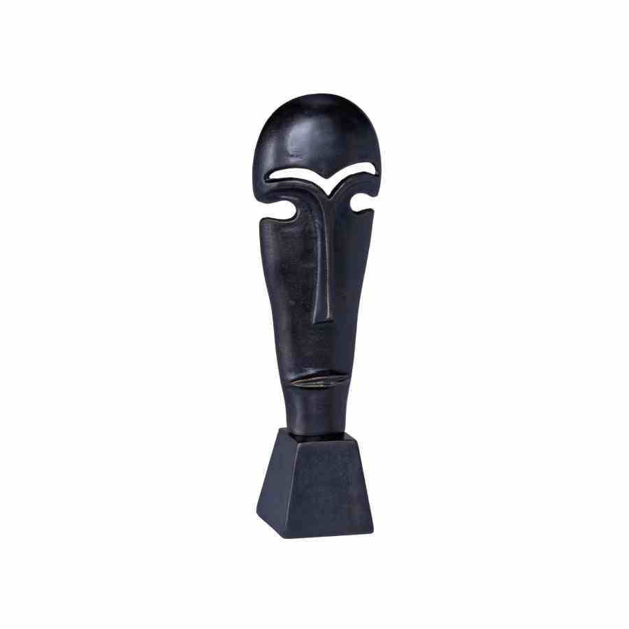 Bilde av Deco face on base dark bronze