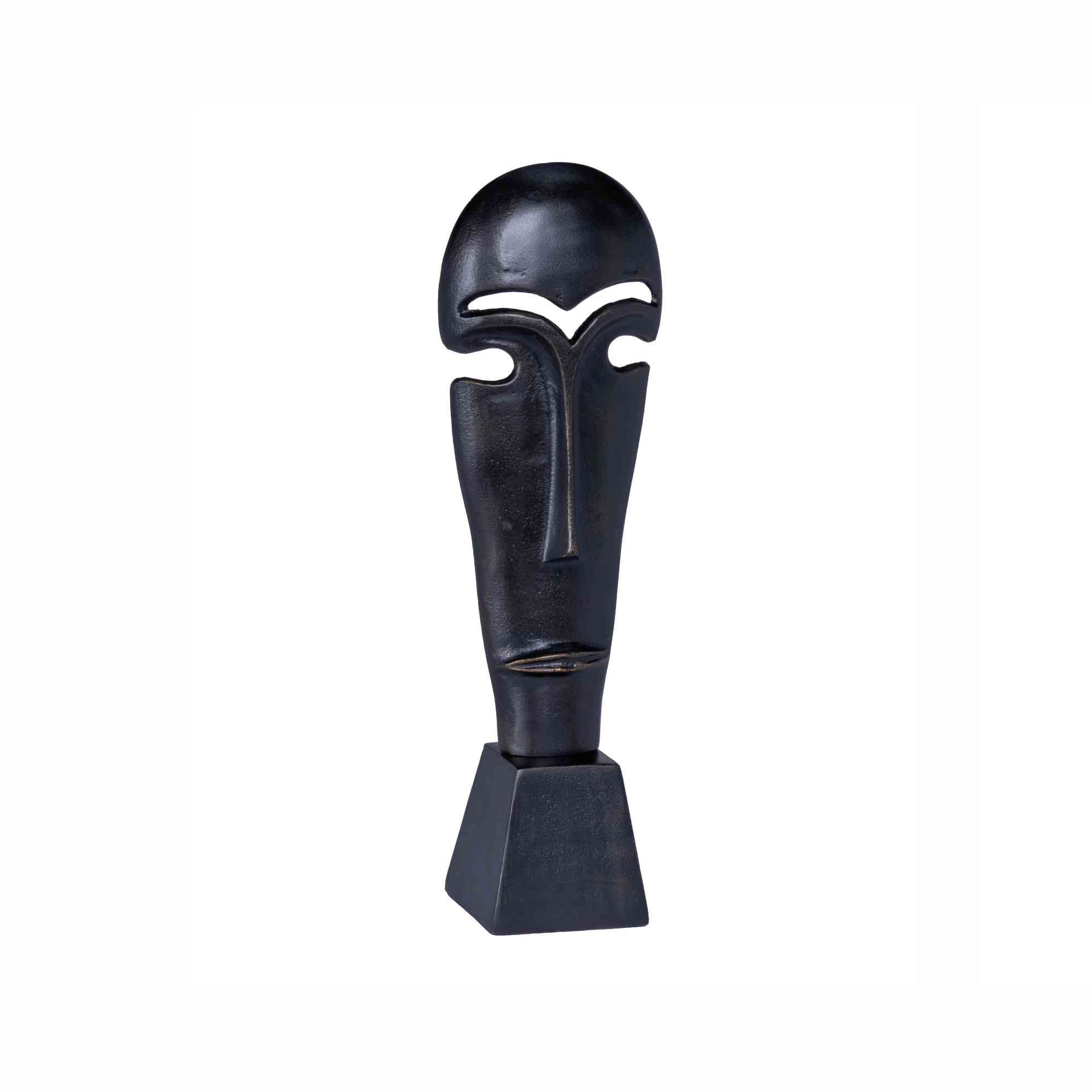 Bilde av Deco face on base dark bronze