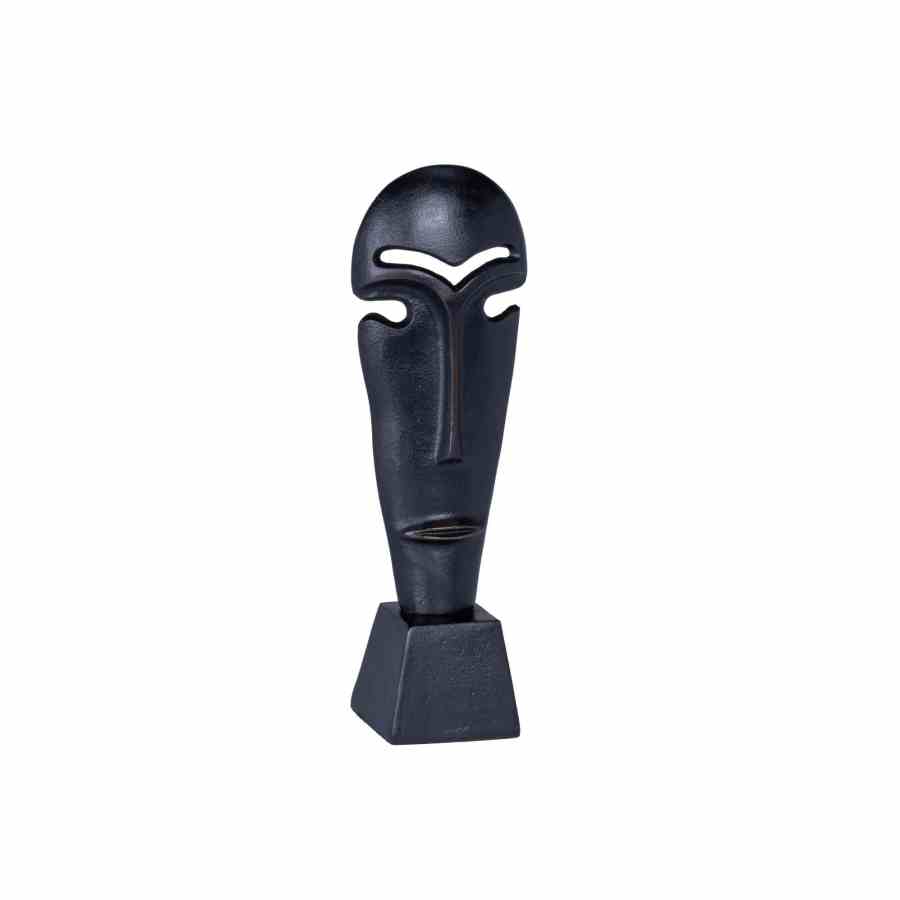 Bilde av Deco face on base dark bronze