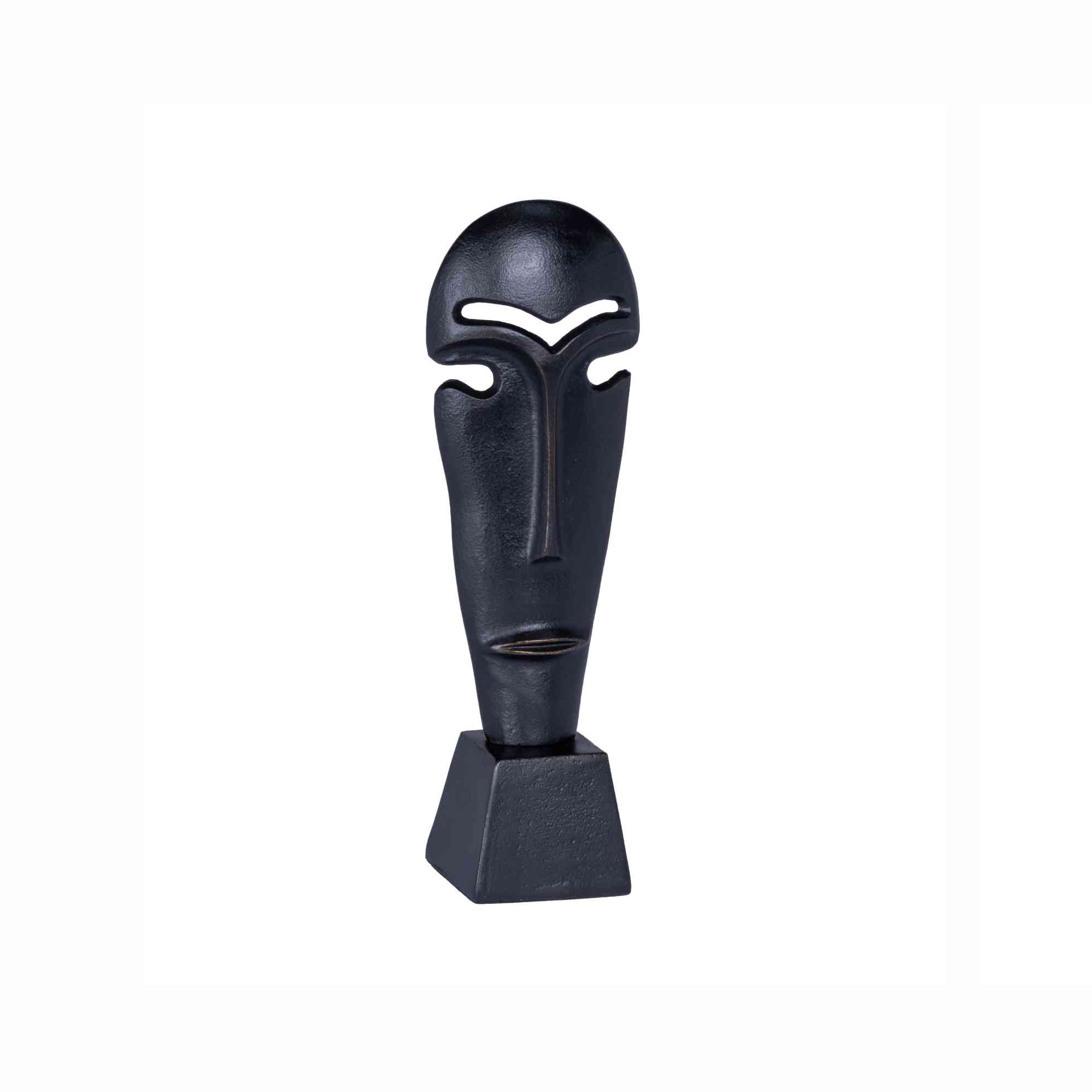 Bilde av Deco face on base dark bronze