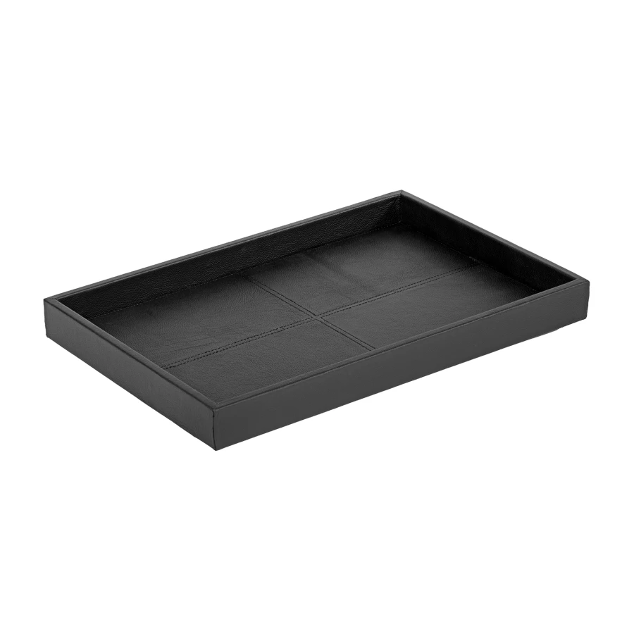 Bilde av Serveringsfat Black leather