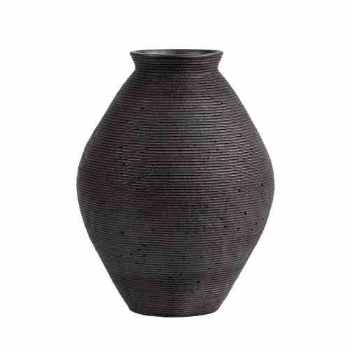 Bilde av Vase keramikk Dark brown