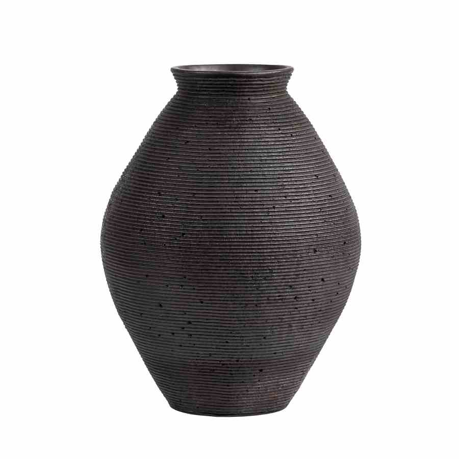 Bilde av Vase keramikk Dark brown