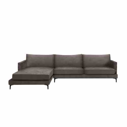 Bilde av Montana Corner Left Velvet Brown