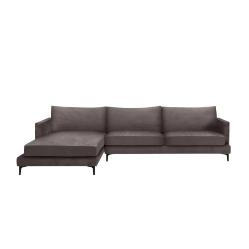 Bilde av Montana Corner Left Velvet Brown