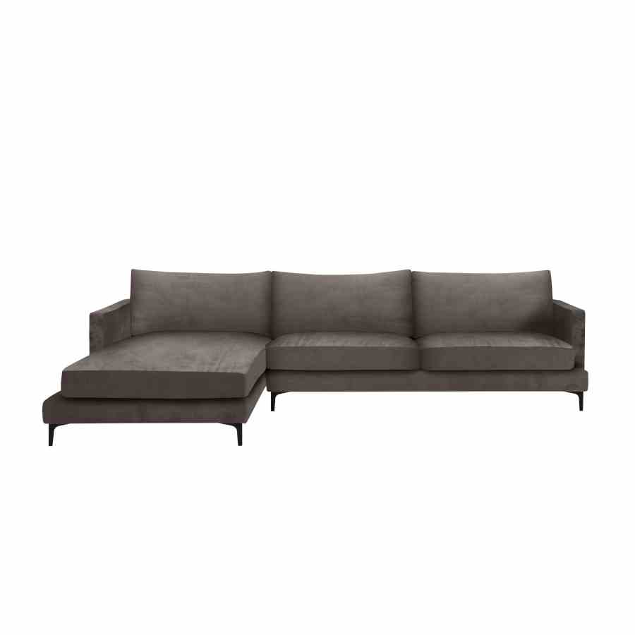 Bilde av Montana Corner Left Velvet Brown