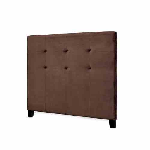 Bilde av Headboard Vigo velour Brown