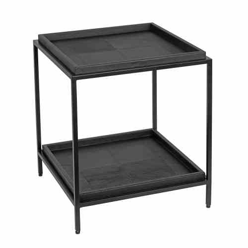 Bilde av black frame Black Leather
